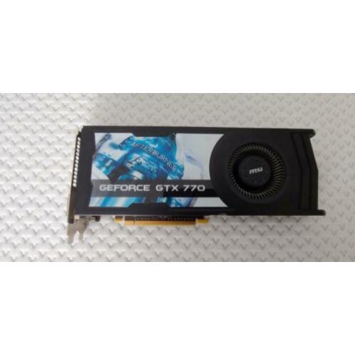 Msi gtx 770 2gb oc (ongeveer gelijk aan een gtx 1050 ti)