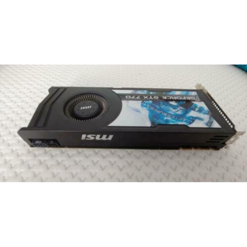 Msi gtx 770 2gb oc (ongeveer gelijk aan een gtx 1050 ti)