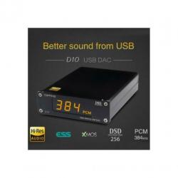 TOPPING D10 USB DAC 32bit/384kHz DSD 256 XMOS U208 ES9018K2M