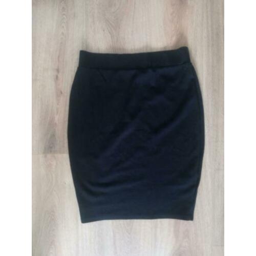 lange zwarte rok - M/L
