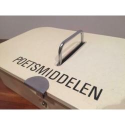 Brabantia Vintage Retro Poetsmiddelendoos Poetsdoos 2x