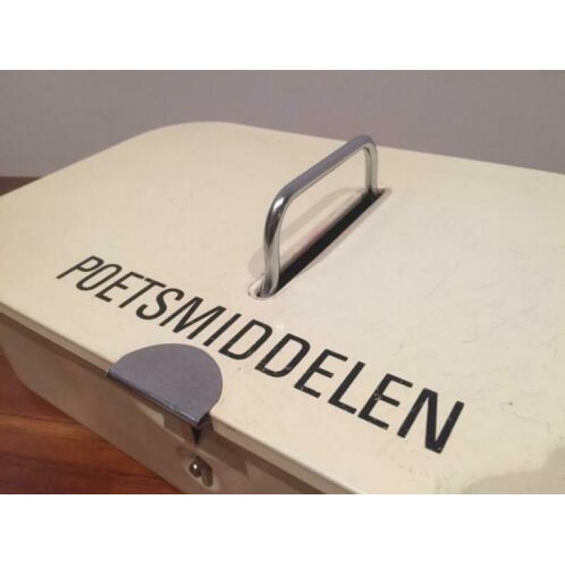 Brabantia Vintage Retro Poetsmiddelendoos Poetsdoos 2x