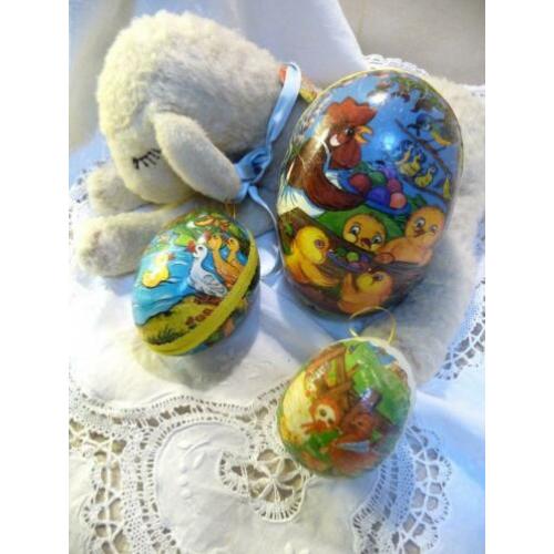 3 Paaseieren candy container candycontainer Pasen