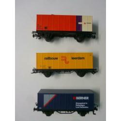 containerwagons voor wisselstroom