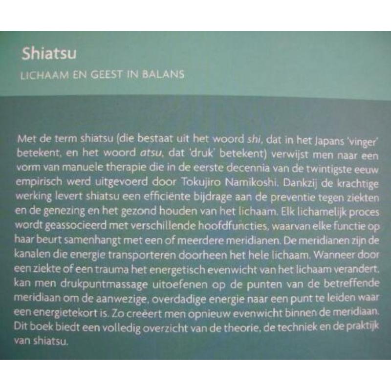 Shiatsu Lichaam & geest in balans - Vanessa Bini Auteur : V