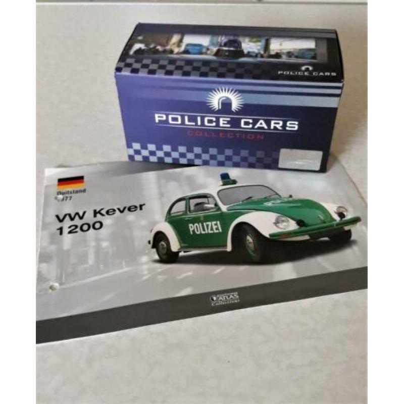 VW Kever 1200 politzei in ovp en folder...1/43