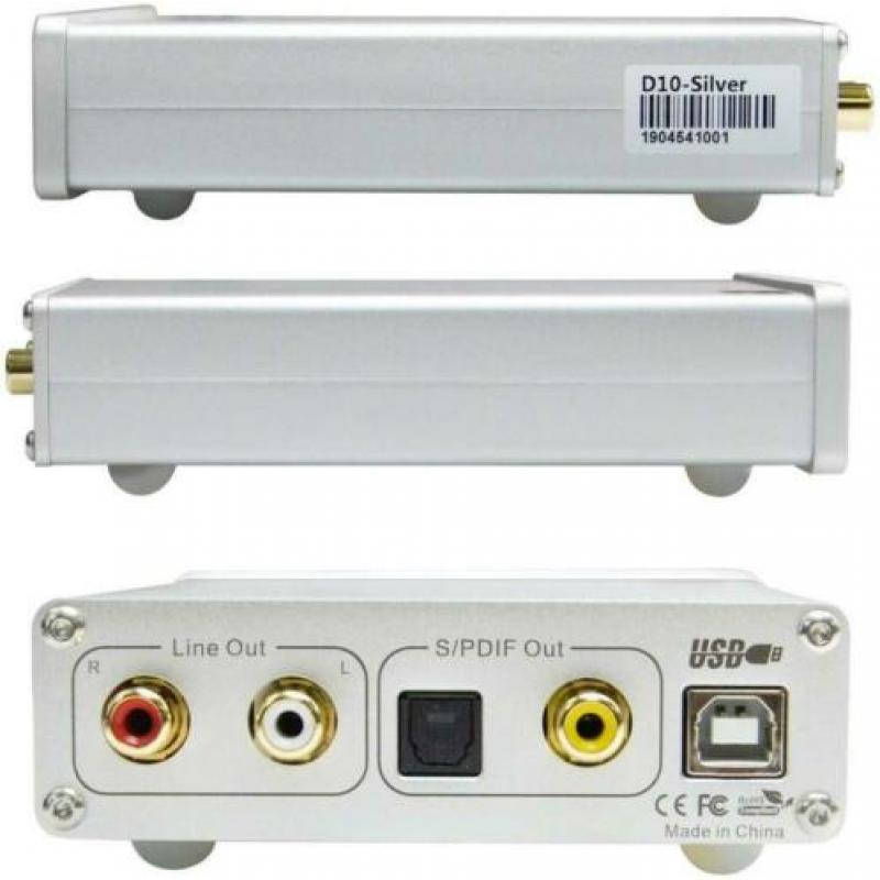 TOPPING D10 USB DAC 32bit/384kHz DSD 256 XMOS U208 ES9018K2M