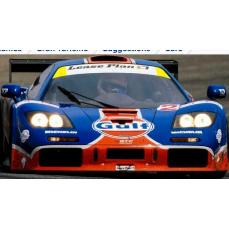 Gulf reclame plaat olie Porsche racing mancave lichtbak deco