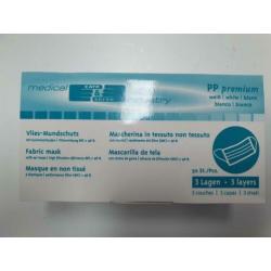 Medische mondkapjes / mondmaskers 80 stuks - 3 laags