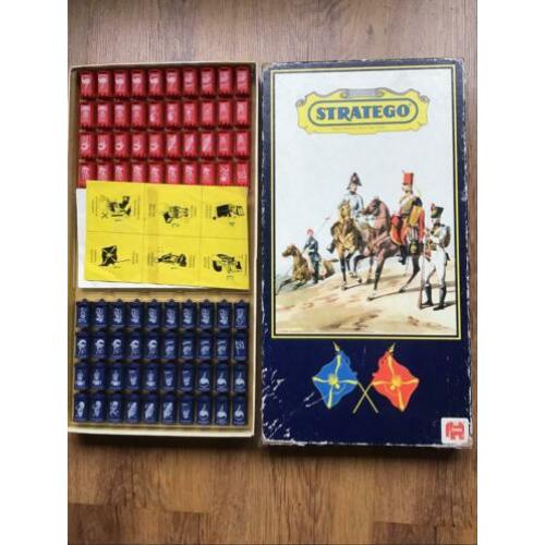 Stratego nr 495 Jumbo met RONDE speelstukken compleet