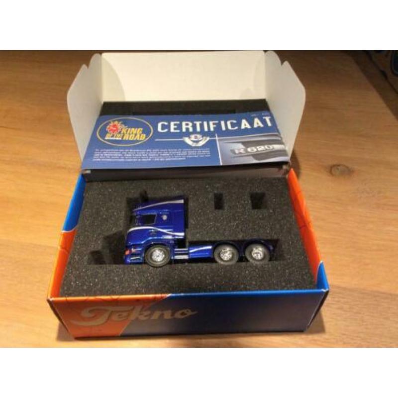 Tekno Scania Rai 2005 Topline 6x4 met certificaat