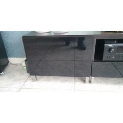 IKEA Besta tv meubel 240x40 met glasplaat