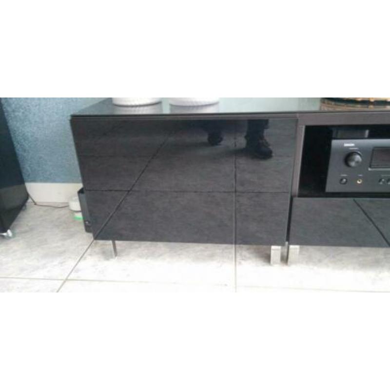IKEA Besta tv meubel 240x40 met glasplaat