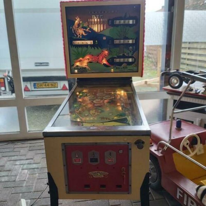 Bally big valley flipperkast koopje!!!
