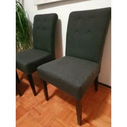 6 eetkamer stoelen totaal 120,00 euro