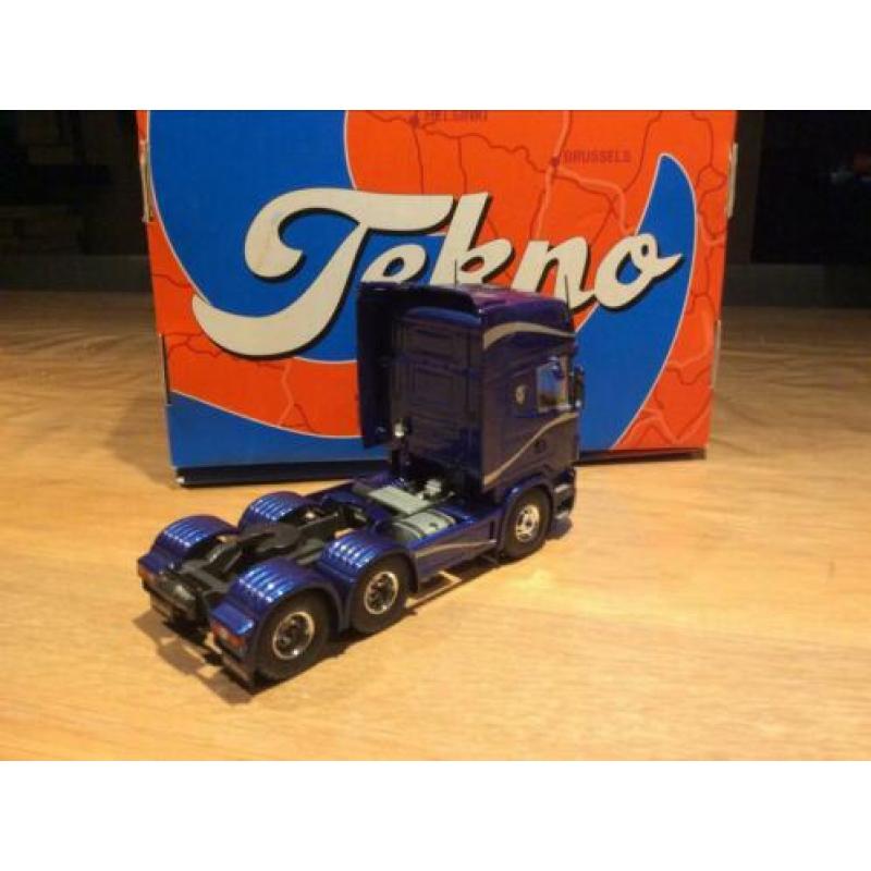 Tekno Scania Rai 2005 Topline 6x4 met certificaat