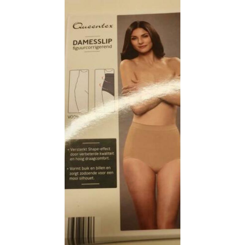 Queentex corrigerende damesslip maat M, nieuw in verpakking!