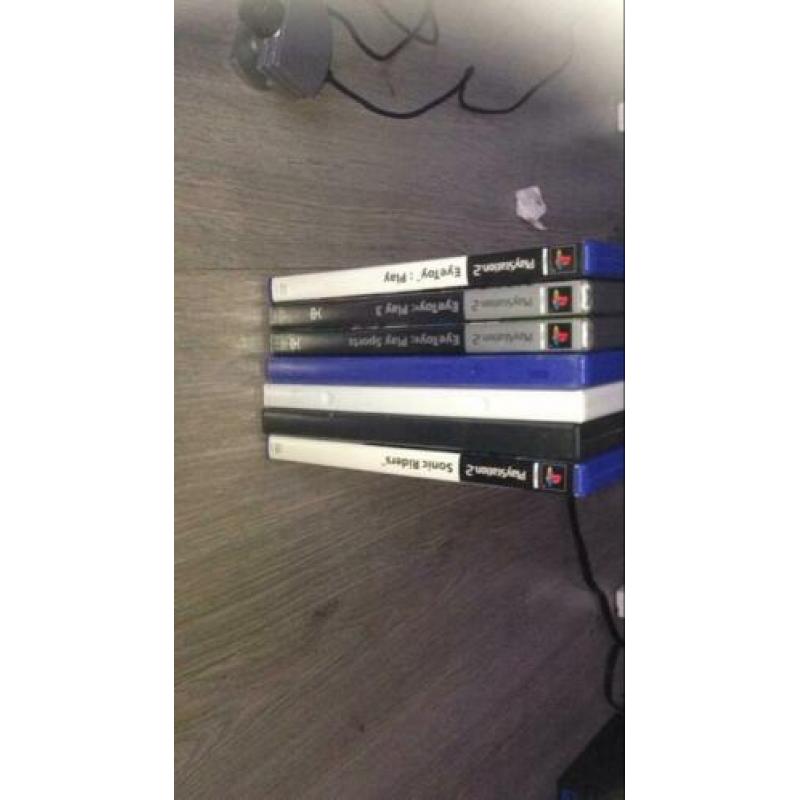 7 Ps 2 games oa zie fotos