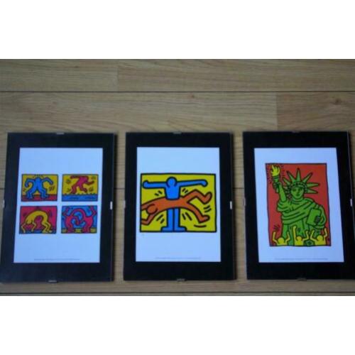 Keith Haring prenten 3X