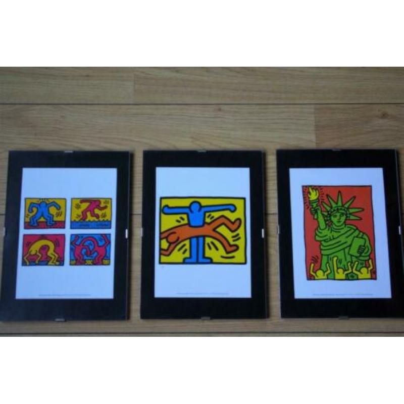 Keith Haring prenten 3X