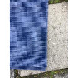 Tent tapijt 3,5 x 4,5 mtr blauw
