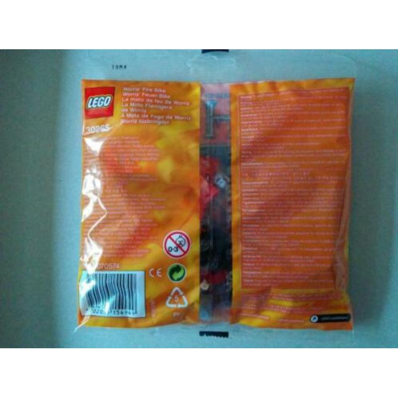 GoedLego 30265 Chima Polybag Worriz Vuurmotor - Polybag