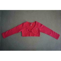 NIEUW Persival Bolero Vest Vestje Fuchsia Roze, 104, 110