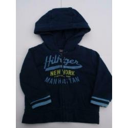 Tommy Hilfiger Donkerblauw Vestje / Vest Jasje Hoodie Bt 62