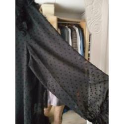 Zwarte NIEUWE blouse maat 54 NIEUW