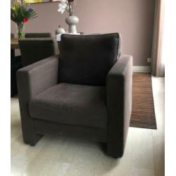 Fauteuil Mozart bruin