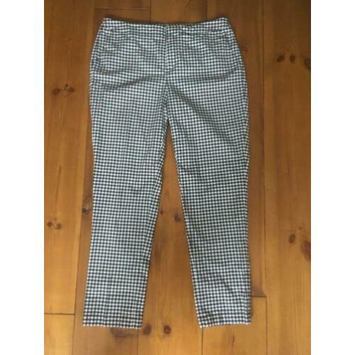 Sissy Boy zgan 7/8 BB ruitje chino broek, maat L