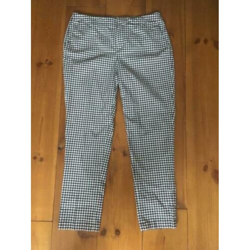 Sissy Boy zgan 7/8 BB ruitje chino broek, maat L