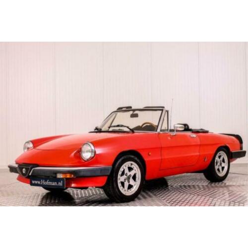 Alfa Romeo Spider 1600 (bj 1985)