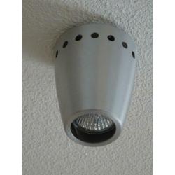 WACO Grail opbouw spot 3 stks roestvrijstaal + halog led kan