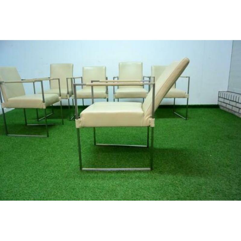 ??Als NIEUW 6 Bert Plantagie Gable design eetkamerstoelen