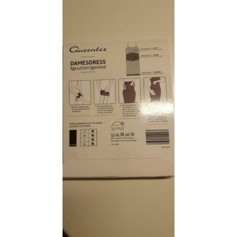 Queentex corrigerende damesslip maat M, nieuw in verpakking!
