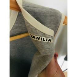 Vanilia jurk grijs maat 44