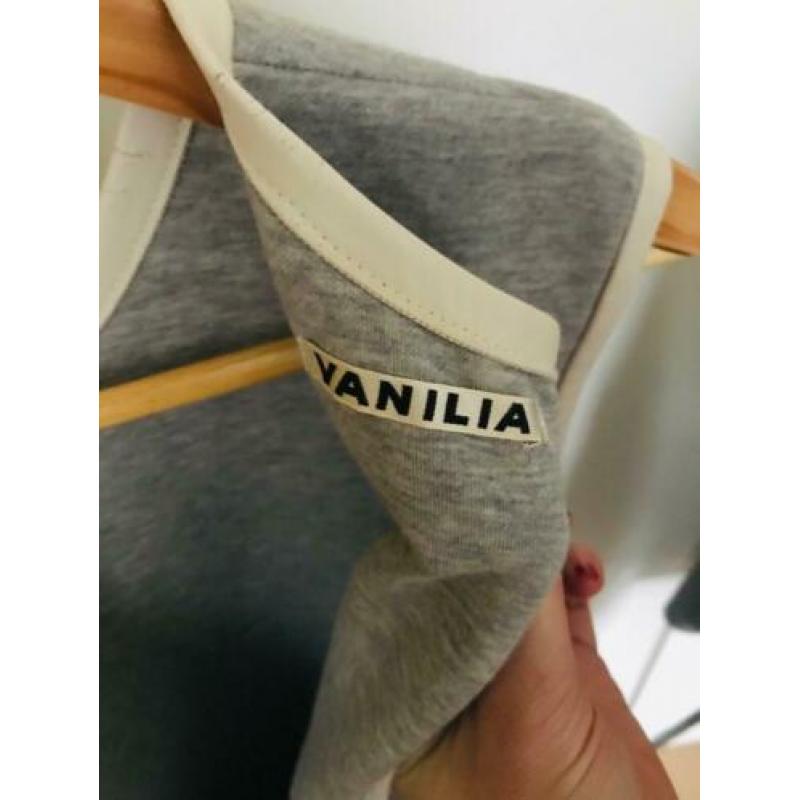 Vanilia jurk grijs maat 44