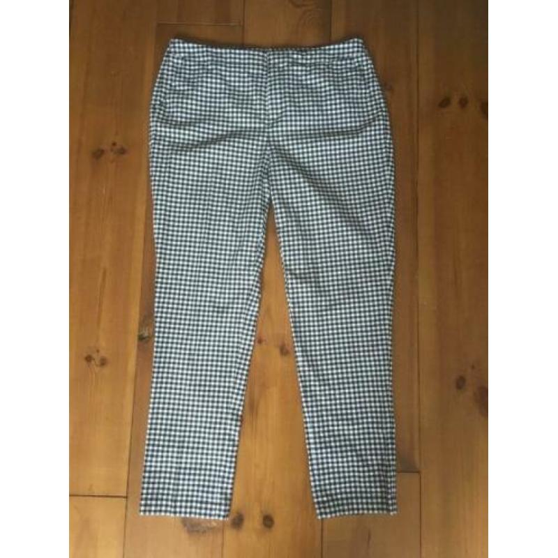 Sissy Boy zgan 7/8 BB ruitje chino broek, maat L