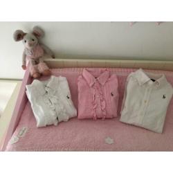 Ralph Lauren blouse maat 2T & 3T