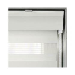 Duo Rolgordijn Cassette 100x175cm Wit Licht doorlatend.