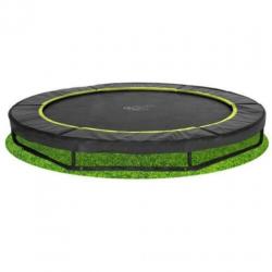 Ingraaf Trampoline Magic Circle Pro Black 244 inground 819