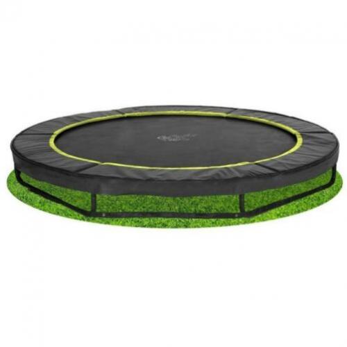 Ingraaf Trampoline Magic Circle Pro Black 244 inground 819
