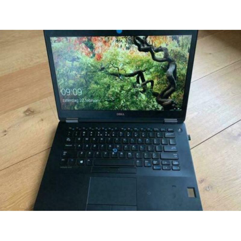 Dell E7470 i7 8Gb 256SSD Harddisk 14 inch full HD