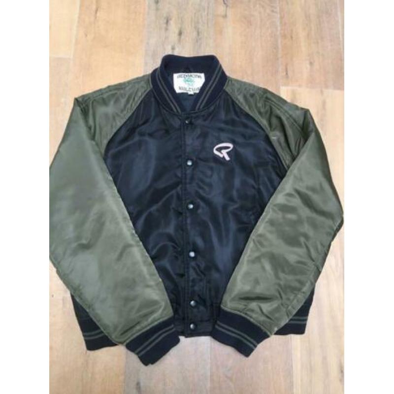 Redskins Heren Bomber Baseball Jack Nylon XL Zwart/Groen