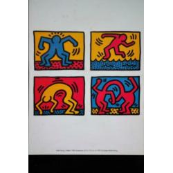 Keith Haring prenten 3X