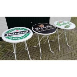 Grolsch statafel voor in café kroeg keet mancave bar schuur