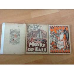 3 stripboeken van Monki