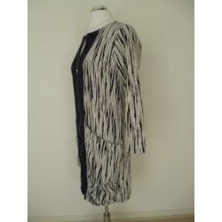 Ophilia donkerblauwe jurk/vest/tuniek maat 3 (46)