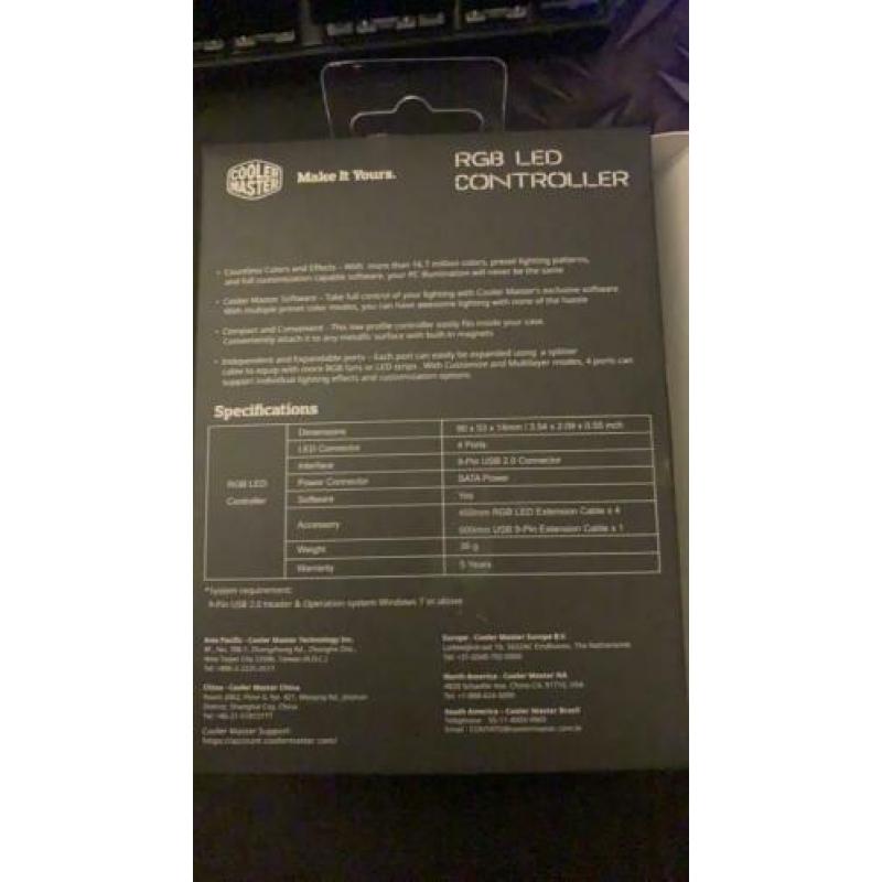 Rgb led controller met garantie